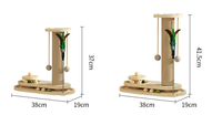 Jouet pour chat en bois beige en gros du fabricant, griffoir pour chat avec cordes en sisal pour l'escalade