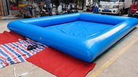 Piscine gonflable sur mesure de 4m*5m en PVC de 0,5mm, piscine à balles, équipement de terrain de jeu intérieur pour parc de trampolines