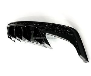 Kustomisasi Pabrik ABS Gloss Black Diffuser Belakang Mobil untuk Skoda Octavia RS MK4 2020 2021 2022 2023 2024 2025 2026 - Product Image 3