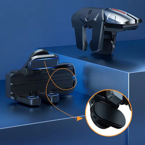 Disparador de juego para teléfono inteligente para <span class=keywords><strong>PUBG</strong></span>, juego de disparos para teléfono móvil, Joystick, botón de Metal de seis dedos para Android y iPhone - Product Image 6