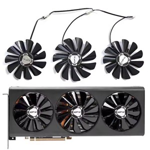 Nuevo ventilador GPU RX <span class=keywords><strong>5700</strong></span> <span class=keywords><strong>XT</strong></span> 4PIN 85MM 95MM CF1010U12S DC 12V 0.45A para <span class=keywords><strong>XFX</strong></span> RX <span class=keywords><strong>5700</strong></span> Radeon <span class=keywords><strong>5700</strong></span> <span class=keywords><strong>XT</strong></span> 5600XT Thicc III GPU - Product Image 1