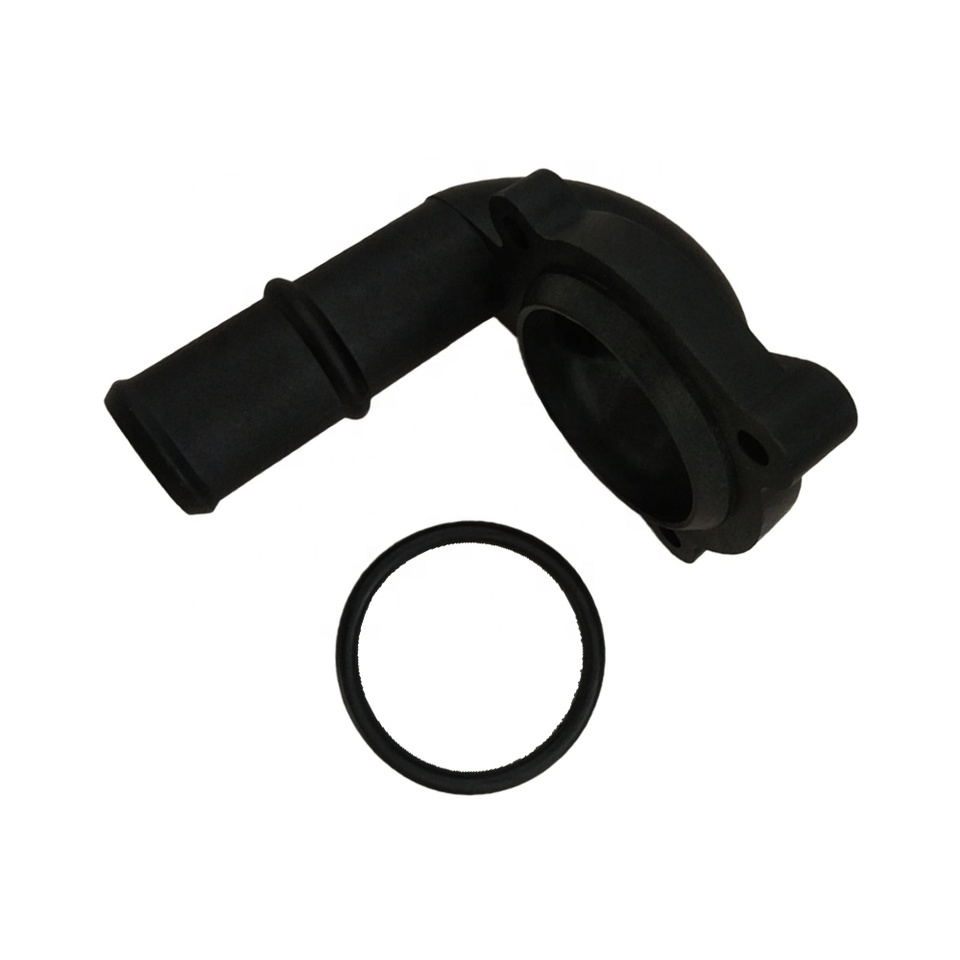 2S6G-8250-A1B 1149620 Water Outlet Flange Coolant Thermostat Housing For Ford