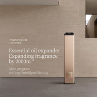 Diffuseur d'huiles essentielles électrique sans eau, tour de parfum d'ambiance, machine à parfum avec grande capacité pour utilisation en hôtel