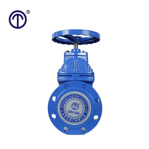 Kim loại-ngồi Van cổng gang không-tăng STEM mặt bích mềm seal Van cổng - Product Image 5