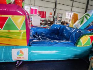 Toboggan aquatique gonflable commercial <span class=keywords><strong>Aloha</strong></span> de 21 pieds à une voie avec <span class=keywords><strong>piscine</strong></span> pour la location - Product Image 5