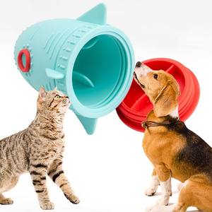 टिकाऊ रॉकेट नवीनता पर्यावरण के अनुकूल इंटरैक्टिव कुत्ते टेइथिन पहेली खिलौना - Product Image 6