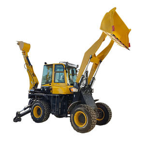 Hot Sales Bagger lader Radlader Diesel 4x4 Traktor Bagger Mini Gelenk Bagger lader 4x4 - Product Image 4
