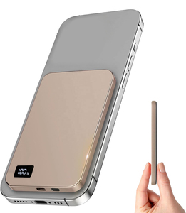 Magsafered Ultra Slim Portable Charger Power Bank 20W Charge Rapide Magnétique Sans Fil pour <span class=keywords><strong>iPhone</strong></span> 17, Montre et Écouteurs - Product Image 1
