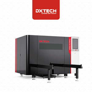Machine de découpe laser à fibre à refroidissement par eau CNC 4 axes haut de gamme 1-3 kW avec contrôle Cypcut prenant en charge les formats BMP/PLT - Product Image 1