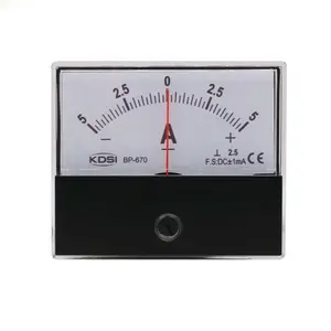 Sofortige flexible BP-670 DC +-1mA +-5A analoge Platte dc hohe Präzision Ampere meter