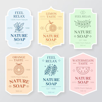 Autocollant personnalisé avec logo, étiquette de savon, conception d'autocollant auto-adhésif, idée d'autocollant, matériau écologique pour votre entreprise