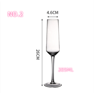 Corps de pulvérisation et <span class=keywords><strong>verre</strong></span> à vin à tige chromée dorée/flûte à <span class=keywords><strong>champagne</strong></span> <span class=keywords><strong>verre</strong></span> à vin coloré - Product Image 5