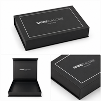Boîte cadeau en papier avec fermeture magnétique de luxe, boîte d'emballage en carton avec logo personnalisé, boîte d'emballage en papier de qualité supérieure pour cosmétiques et bijoux