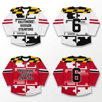 Jersey de Hockey Personalizado Pro +Neck con Bordado Tackle Twill