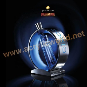 Custom Acrylic LED Liquor Bottle Display <b>Shelf</b> Illuminated <b>Bar</b> Counter Display Rack for Retail Showcase - Product Image 3