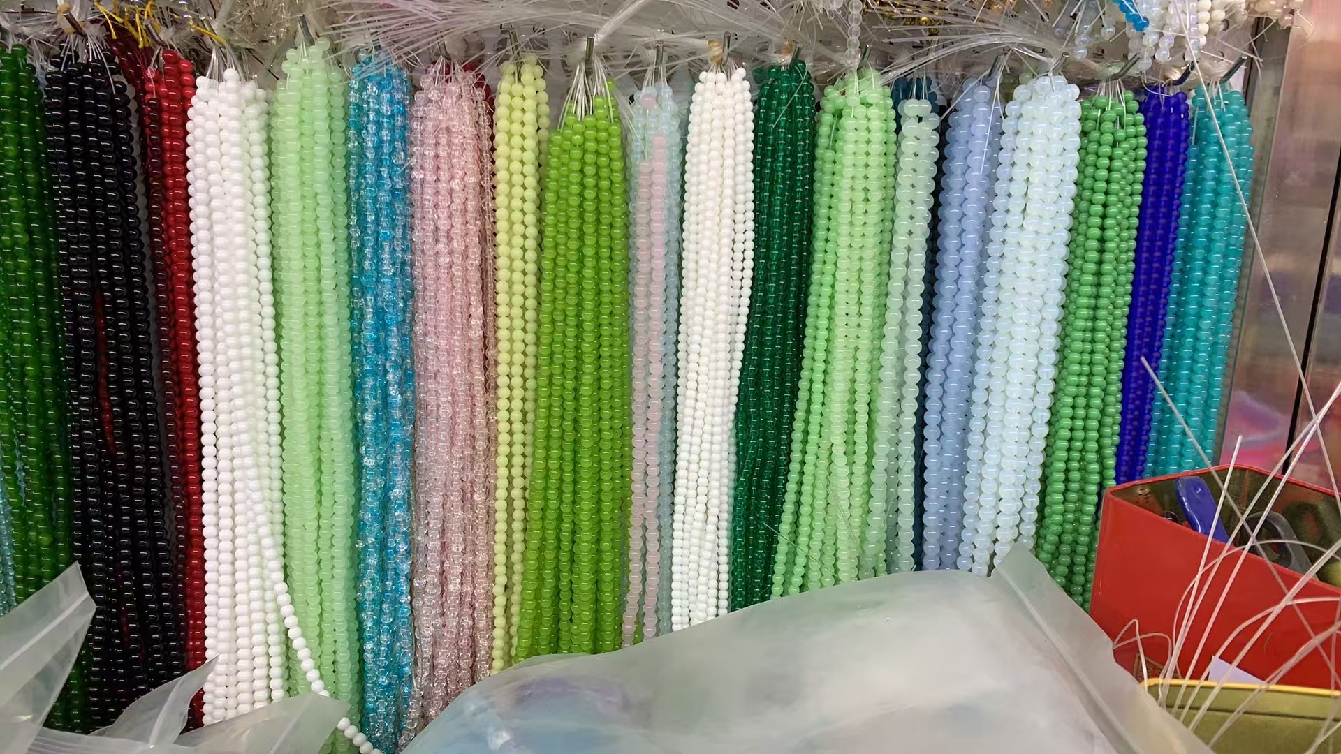 Wholesale Glass Crystal Bead Making Necklace Bracelet Jewelry Set