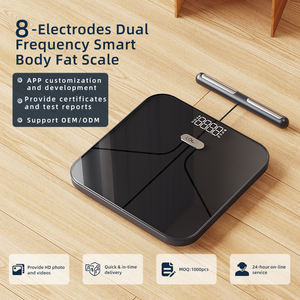 Escala popular 8 electrodos Wifi e Inpedancia de conexión Báscula de grasa corporal inteligente digital precisa con <span class=keywords><strong>calculadora</strong></span> de IMC - Product Image 2