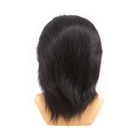 100% vrais Cheveux Tête De Mannequin De Formation Masculine Pour Couper Pratique Salon De Coiffure Poupée Tête