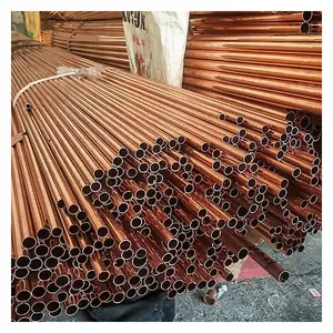 Venta caliente tubo de cobre aislado tubo de latón redondo forma personalizada tubo de cobre precio
