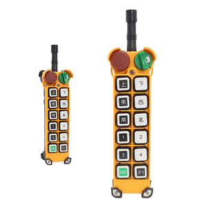 <span class=keywords><strong>Control</strong></span> remoto de radio industrial inalámbrico de doble velocidad con parada de emergencia de 12 botones, <span class=keywords><strong>control</strong></span> remoto de grúa de frecuencia de 433 MHz, 1, 2, 2, 2 - Product Image 3