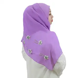 Fashionable Girls Hijab Magnet Pin Modern Hijab Dress Muslim Islamic Clothing Malaysia Sax Hijab