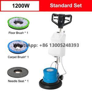 Máquina pulidora eléctrica multifuncional de 1200W y <span class=keywords><strong>17</strong></span> pulgadas, máquina de limpieza de alfombras de Hotel, máquina pulidora de mármol para suelo de mantenimiento - Product Image 6