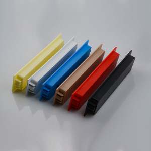 Plastic Concealed Cabinet Handles Rectangle Easy Installation Multi Color Furniture <b>Hardware</b> - Product Image 1