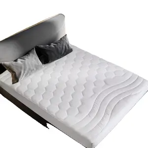 Protège-matelas matelassé en Fiber, sur-matelas à Air comprimé, imperméable, nouvelle collection