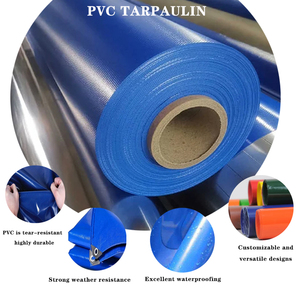 Lona <span class=keywords><strong>de</strong></span> PVC <span class=keywords><strong>de</strong></span> Alta Resistencia, Impermeable, Resistente a los Rayos UV y al Fuego, con Ojales Reforzados, Tela Recubierta <span class=keywords><strong>para</strong></span> Cubierta <span class=keywords><strong>de</strong></span> Carga <span class=keywords><strong>de</strong></span> Camiones, Uso en Exteriores - Product Image 3