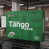 Papier copie Tango 80g A3 500 feuilles 100% pâte de bois Fournitures de bureau Papier copie en gros Papier A4 A5 A6 A7 A2 A3