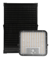 Projecteur solaire LED professionnel breveté 60W 9600lm Série Cube avec une grande surface d'éclairage
