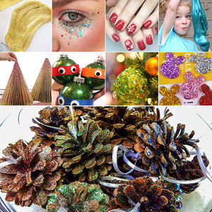 Polvo de cebolla de color dorado para mascotas, polvo de flash colorido monocromático fluorescente, 1/128, 1kg - Product Image 4