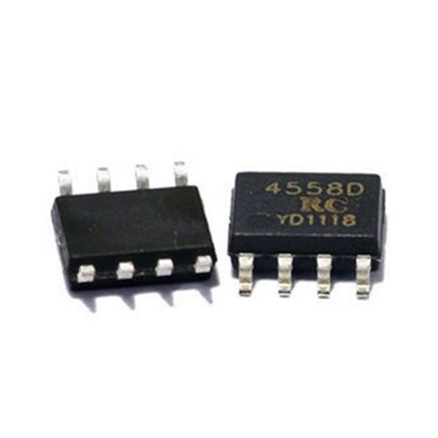 RUIST New Original NJM4558D NJM4558 JRC4558D 4558 SMD SOP8 Dual Operational Amplifier IC