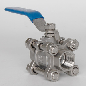 บอลวาล์ว 1 นิ้ว ทำจากสแตนเลส 304 สำหรับใช้งานกับน้ำที่อุณหภูมิปกติ - Product Image 2
