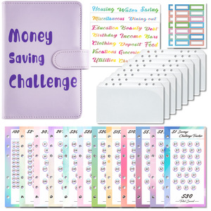 Organisation des finances personnelles Conception à feuilles mobiles Carnet de sauvegarde Suivi A5 Inserts <span class=keywords><strong>Meilleur</strong></span> outil pour les affaires de gestion financière - Product Image 2