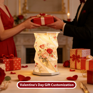 Nuove <span class=keywords><strong>Idee</strong></span> Prodotto 2026: Lampada da Tavolo Pieghevole in Carta, Luce Notturna LED, Regalo <span class=keywords><strong>per</strong></span> <span class=keywords><strong>San</strong></span> <span class=keywords><strong>Valentino</strong></span>, Matrimoni e Feste - Product Image 4