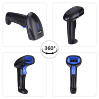 Lector de código Qr de alta calidad, escáner de código de barras POS 2D inalámbrico Bluetooth, de mano, de alta calidad, 2. 0 2.