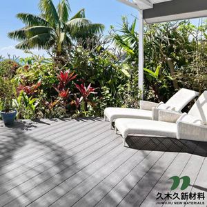 Adedi taban döşemesi açık kalite tik WPC zemin kaplaması 3D ahşap açık hava kompozit zemin kaplaması yüzme havuzu bahçe teras WPC döşeme - Product Image 6