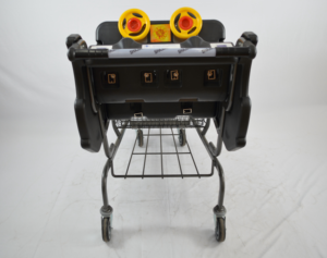 Carrello della spesa per bambini con cartoni animati in negozio per i membri carrello divertente e pratico per i piccoli acquirenti - Product Image 3