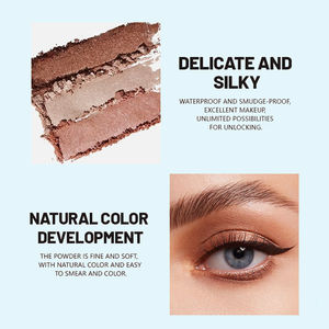 Fard à paupières en stylo de maquillage minéral de haute qualité à marque privée, imperméable, longue durée, lumineux, scintillant, mat, naturel - Product Image 2