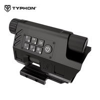 TYPHON Digital Air Google Goggles Kit d'anneaux d'espionnage avec 200m Pulsar GPNVG18 et jouet de portée à point rouge monté pour la conduite et la visore