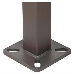 เสาเหล็กชุบสังกะสีขนาด30ฟุต5นิ้วพร้อมตัวเรือนสีบรอนซ์ไฟ LED หลายเหลี่ยมสำหรับใช้กลางแจ้งในสวน - Product Image 3