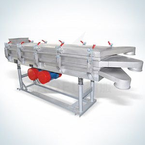 Thép không gỉ cấp thực phẩm sàng sàng rung màn hình sàng Muối bột sàng tuyến tính tách rung sàng máy - Product Image 6