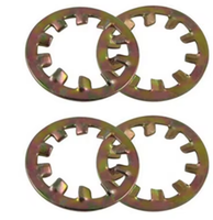 Rondelles de blocage à dents internes galvanisées haute résistance Marque Xingxin M2-M36 Compatibles Industrielles Automobiles Anti-desserrage