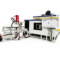 Horno de calentamiento industrial de aluminio 1650T, 35KW 380V, calentador múltiple PLC para prensa de extrusión, África