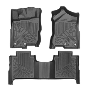 Nissan Titan 2016-2024 3D TPE Alfombrillas para todo tipo de clima Material TPE personalizable - Product Image 1
