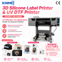Imprimante UV DTF XINMEI 600 mm, machine d'impression par transfert thermique en silicone pour étiquettes de logo TPU, vêtements de sport, décoration de vêtements