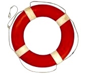 Bouée de sauvetage approuvée Solas pour piscine, bouée flottante pour sauveteurs aquatiques, bouée de sauvetage marine 1,5 kg 2,5 kg 4,3 kg