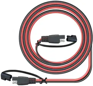 Kabel Ekstensi 25 Kaki 16AWG SAE Ke SAE Colokan SAE Konektor Memutuskan Cepat untuk Panel Panel Surya Otomotif