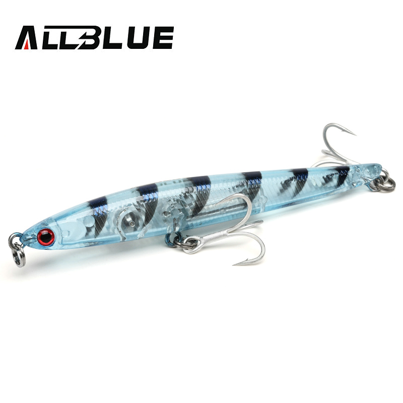 ALLBLUE SPEAR 90S Sinking Pencil Longcast Tungsten Artificial Bait Bass  Pike Tackle